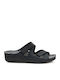Women's Flat Sandals Anatomic in Black Color