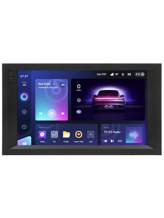 Teyes Ηχοσύστημα Αυτοκινήτου 2DIN (Bluetooth/USB/WiFi/GPS/Apple-Carplay/Android-Auto) με Οθόνη Αφής 9.5"