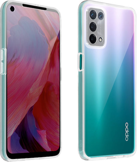 360 Full Cover Silicon / Plastic Transparent (Galaxy A54Oppo A54)