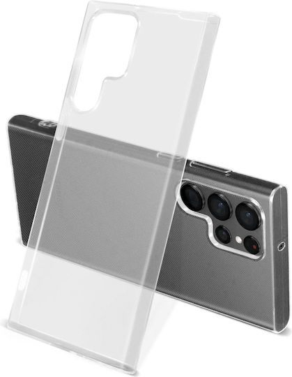Back Cover Silicon 0.3mm Transparent (Galaxy S22 Ultra 5G)