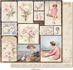 Colecția Maja Hârtie de Scrapbooking Față-Verso...