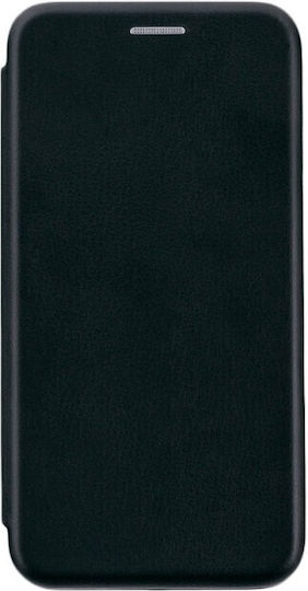 Book Piele artificială / Silicon Negru (Huawei P40 Lite E)
