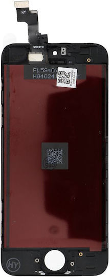 Οθόνη Fixcell με Μηχανισμό Αφής για IPHONE 5S, IPHONE SE (1st gen) (Μαύρο)