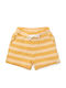 Șort/Salopetă Copii din Material Textil Yellow