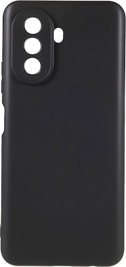 Case Huawei Nova Y70 Silicone Jelly Ultraslim Camera Cutouts Black