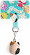 Lazerbuilt Squishmallows Cam Cat Mobile Charm – Universal Μπρελόκ Κινητού Pad Σύνδεσης