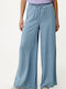 Women's Fabric Trousers Blue