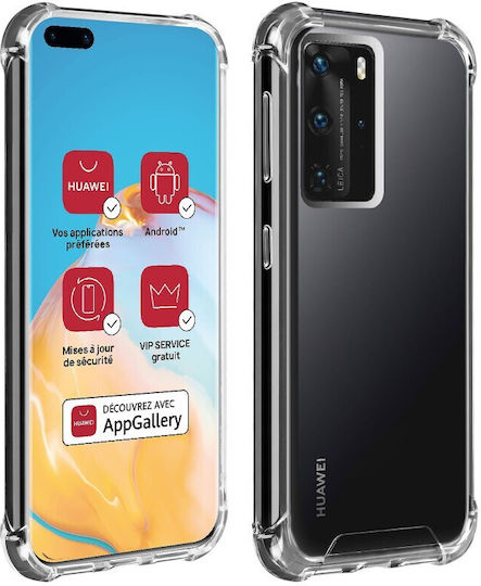 Akashi Задна корица Прозрачен (Huawei P40 Pro)