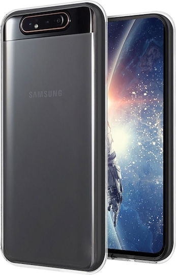 Jelly Back Cover Silicon 0.5mm Transparent (Galaxy A80)