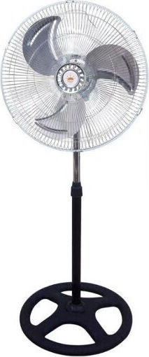 Pedestal Fan 100W Fan Diameter 45cm Silver