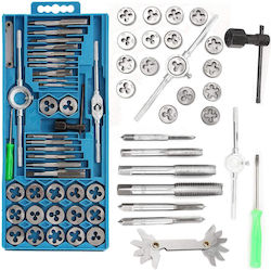 Set 40 De Piese Tarozi Și Filiere Din Oțel Aliaj Onuvio Pentru Tăierea Și Formarea Filetelor Inclusiv Șubler Pentru Verificarea Filetelor Metric Ideal Pentru Mecanica Și Proiecte Diy Set 40 De Piese Tarozi Și Filiere Din Oțel Aliaj Onuvio Pentru Tăierea Și Formarea Filetelor Inclusiv Șubler Pentru Verificarea Filetelor Metric Ideal Pentru Mecanica Și Proiecte Diy