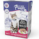 Plaisir Nassfutter für Erwachsene Katzen in Beutel mit Lachs, Spinach, Fisch, Meat und Gemüse 190gr