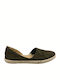 Women's Suede Espadrilles Khaki