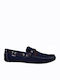 Suede Ανδρικά Loafers σε Μπλε Χρώμα