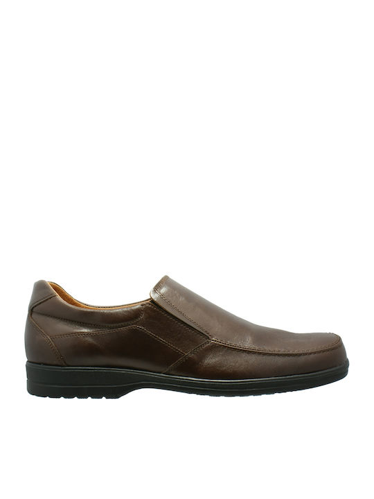Stern Shoes Ανδρικά Μοκασίνια Καφέ