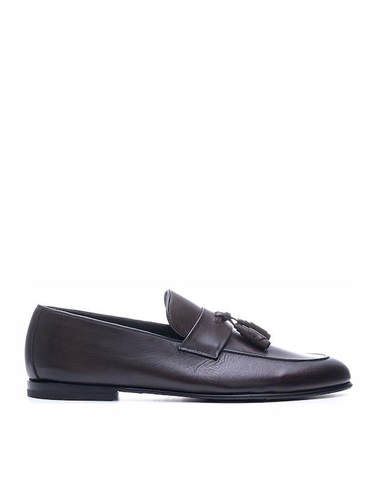 Men's Leather Moccasins Brown