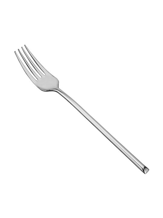 Ready Gabel-Set Obst/Dessert Edelstahl Silber 18.5cm 12Stück