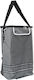 Stoff Einkaufswagen Klappbar Gray 47x39x101cm