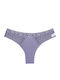 Damen Brasilien mit Spitze Blue