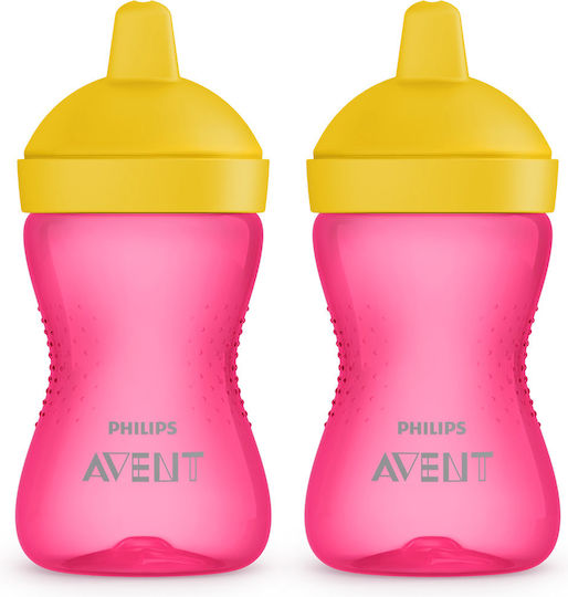 Philips Kleinkinderbecher aus Plastik 2Stück 300ml für 18m+m+