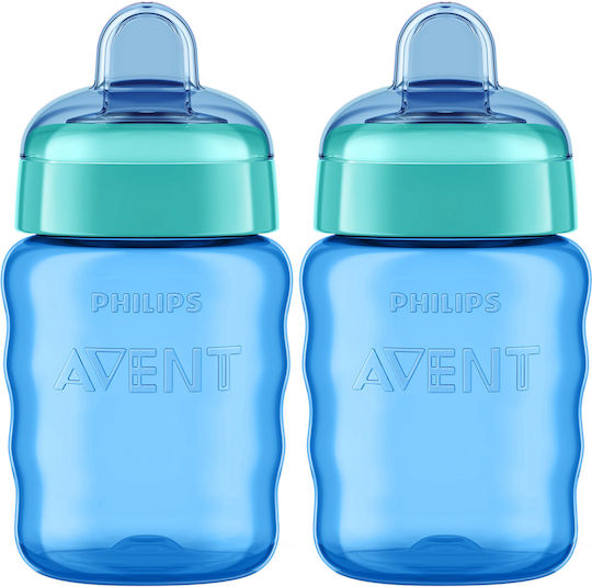 Philips Cănițe pentru copii din Silicon 2buc 260ml pentru 9m+m+