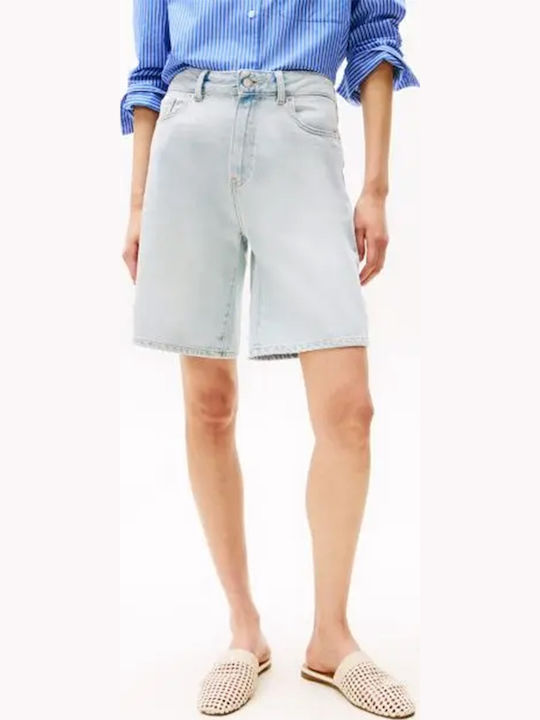 Women's Bermuda Shorts Jean Light Blue