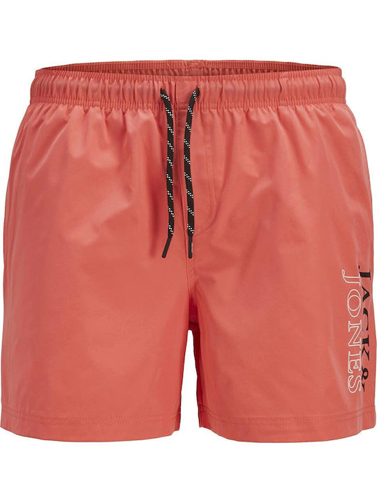 Jack & Jones Men's Swimwear Shorts Hot Coral