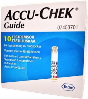 Roche Accu Chek Guide Blutzuckerteststreifen 10Stück
