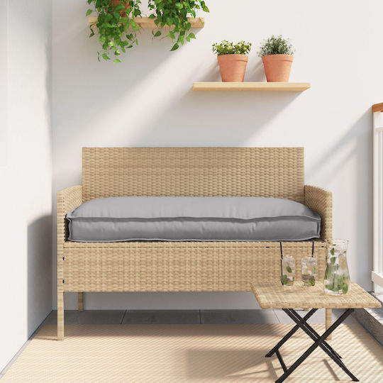 vidaXL Garden Chair Cushion Gray 40x100cm
