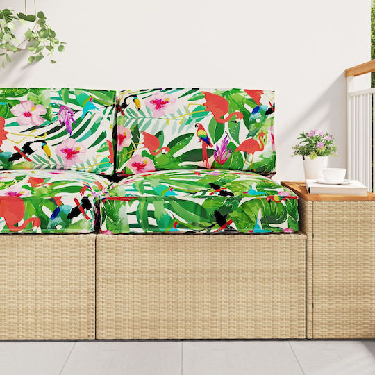 vidaXL Multicolour Pallet Sofa Cushion 70x70cm