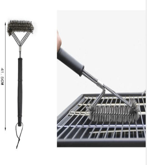Βουρτσα Καθαρισμοy Bbq 41.5cm Black Sds-19146-ts Sz