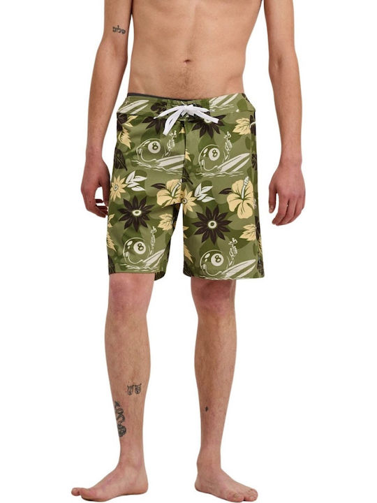 Santa Cruz Boardshort Мъжки Бански Зелен Флорален Santa Cruz Boardshort Мъжки Бански Зелен Флорален
