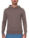 Sweatshirt with Hood Light brown