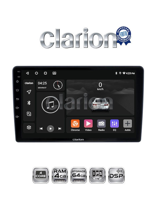 Clarion Sistem Audio Auto pentru Hyundai H-1 2010 > 2018 (Bluetooth/USB/WiFi/GPS/Apple-Carplay/Android-Auto)