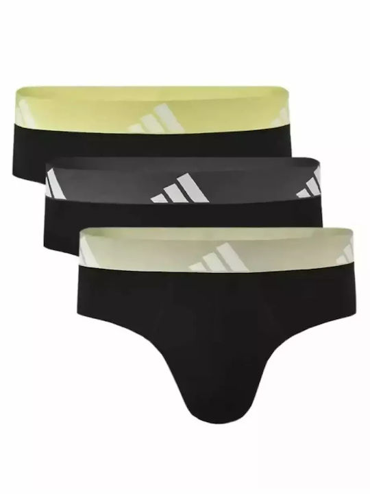 Active Flex Herren Slips Schwarz 3Packung
