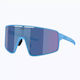 Bliz Cycling Glasses with Blue Frame & Mirror / Polarized / Photochromic Lenses