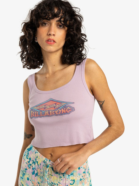 Sunset Dreams Women's Blouse Cotton Sleeveless Washed Iris