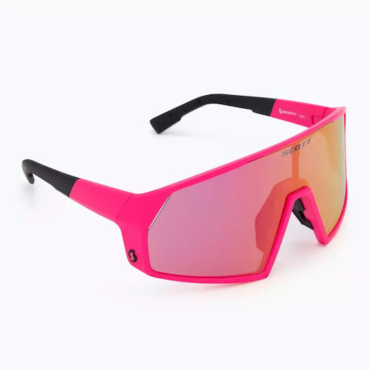 Scott Pro Shield Sunglasses Acid Pink Pink Chrome