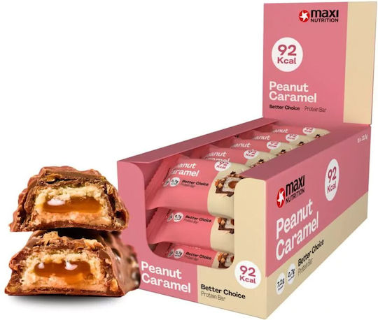 MaxiNutrition Better Choice Μπάρα Πρωτεΐνης με Γεύση Peanut Caramel 22.5gr