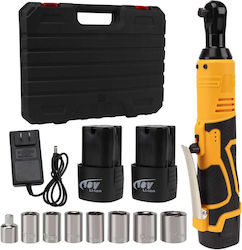 Electric Ratchet Wrench 90° Angle 18v Battery 0-320 Rpm 60nm Power 7 Socket Wrenches Included Integrated Led 3/8 Adapter Electric Ratchet Wrench 90° Angle 18v Battery 0-320 Rpm 60nm Power 7 Socket Wrenches Included Integrated Led 3/8 Adapter