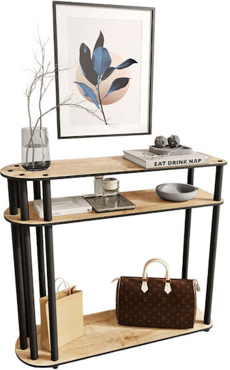 Caprio Consolă Lemn Oak L90xL30xH84buc
