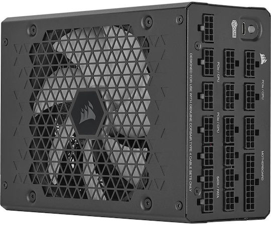 Corsair HXi Series (2025) HX1200i 1200W Black Computer Power Supply Full Modular 80 Plus Platinum