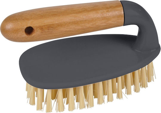 Homea Bodenreinigungsbürste mit Bambusholzgriff 15cm Men068