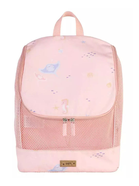 Saro Seahorse Backpack Beige