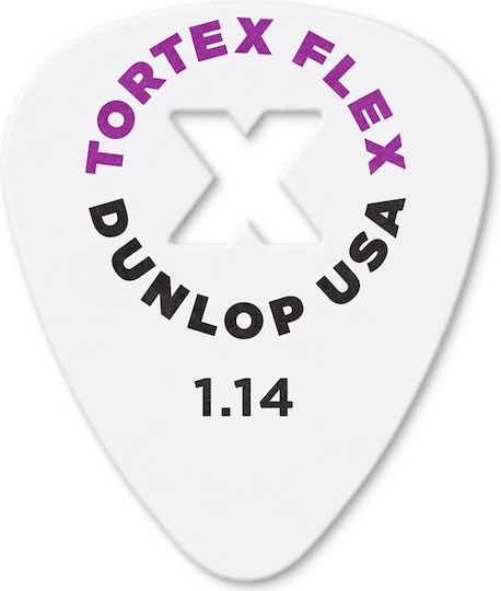 Dunlop Tortex Flex X Plektrum 1,14mm Plektren Packung mit 12 Stück