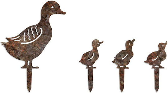 Aberto Design Decorative Garden Metal 4pcs 565TNL1410