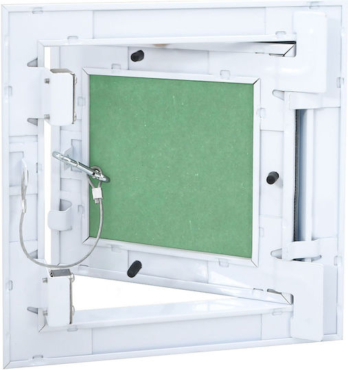 vidaXL Accesorii de Ventilație Panou de acces cadru din aluminiu gips-carton 4018449