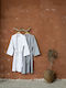 Nima Kimono Bathrobe White 300gr/m²