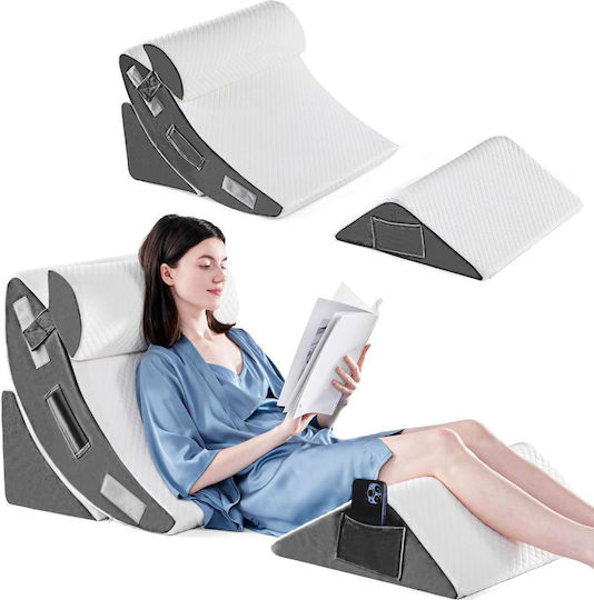 Linomag Pernă cu Memory Foam în culoare Alb