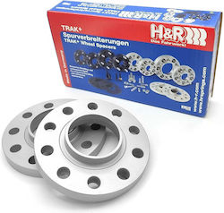 H&R Αποστάτες Τροχών Αυτοκινήτου 15mm (5x120) για BMW Σειρά 5 / E39 2τμχ